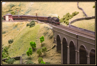 Midland Compound crossing Denthead Viaduct